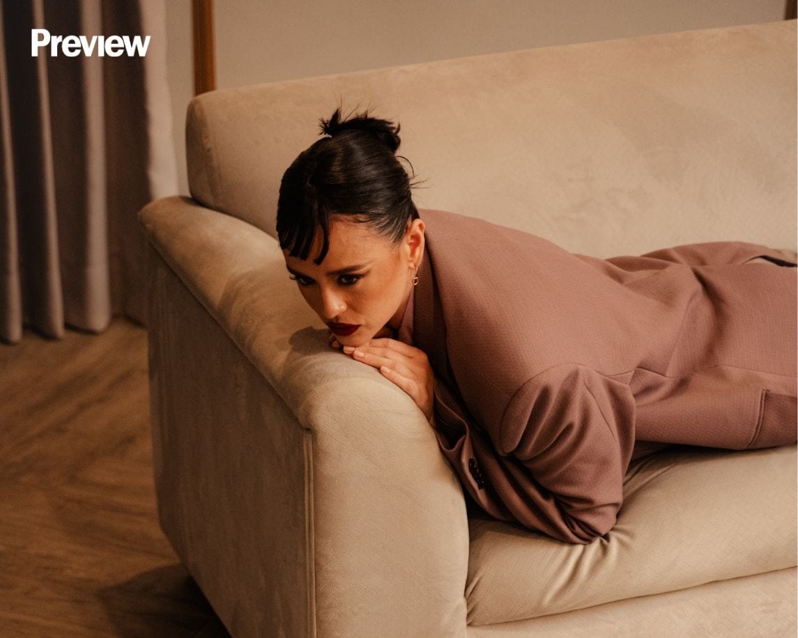 Georgina Wilson Preview January 2026 cover behind the scenes
